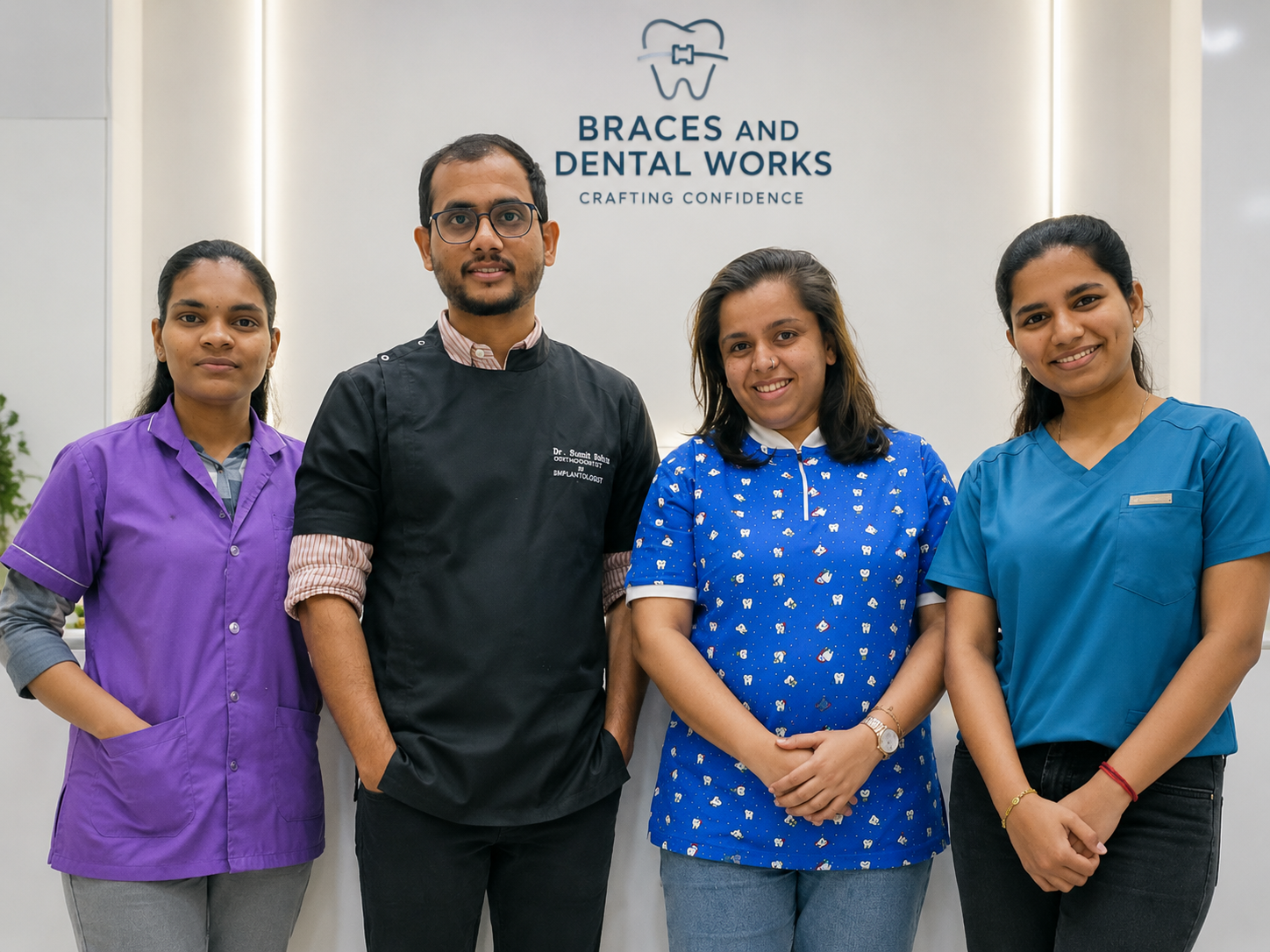 The Braces and Dental Works team